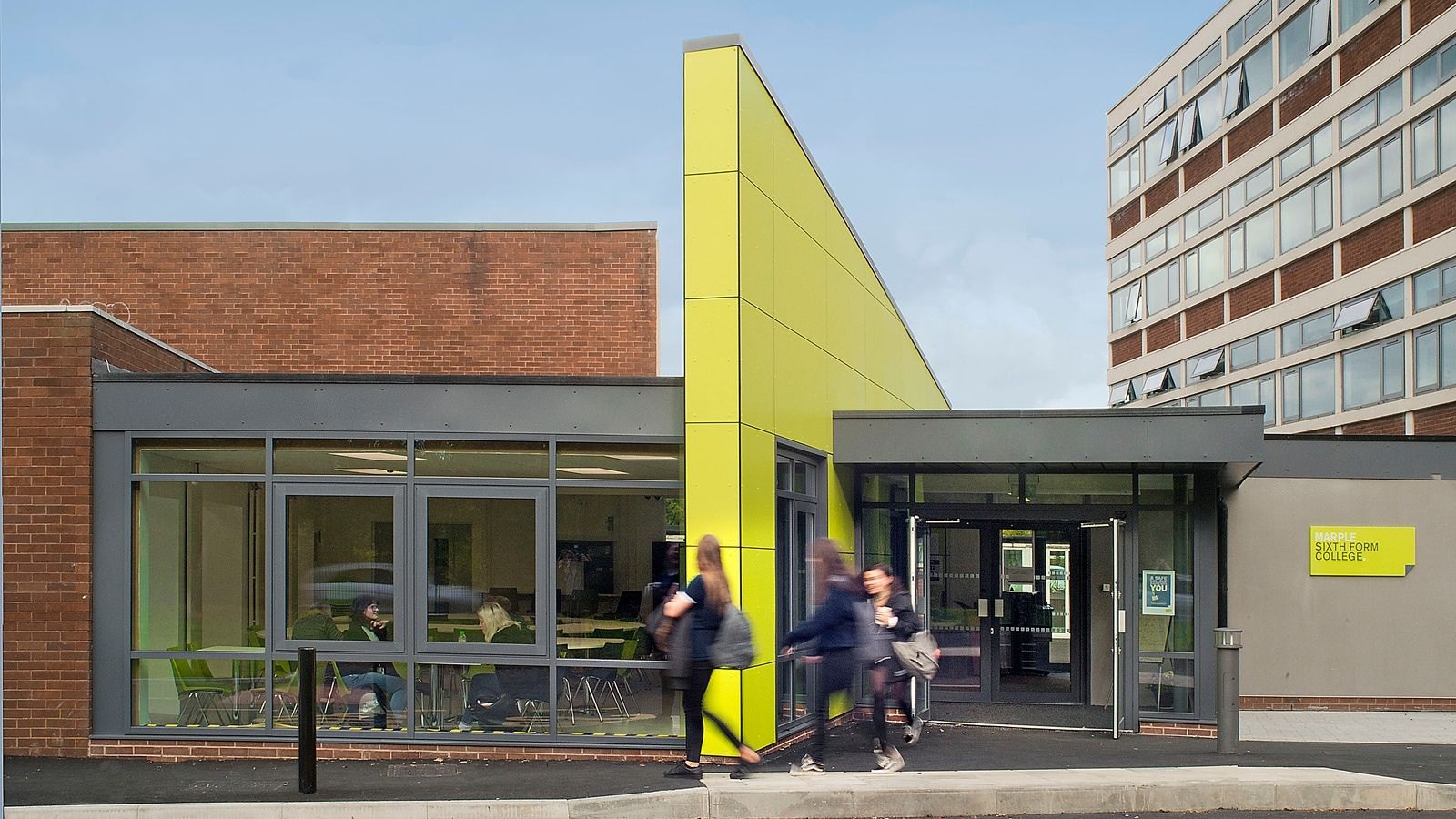 marple sixth form college exterior